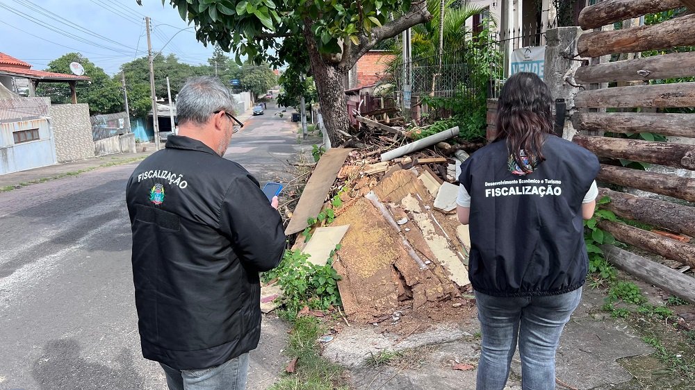 Saiba como denunciar irregularidades em calçadas e no descarte de lixo em Cachoeirinha