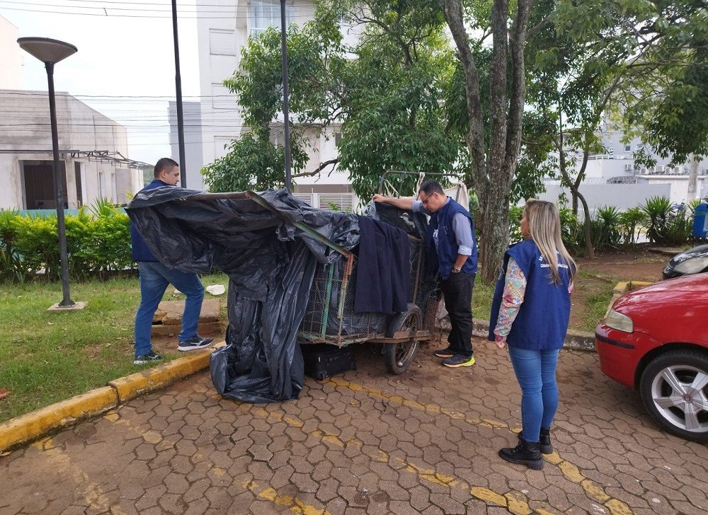 Abordagens às pessoas em situação de rua para acolhimento assistencial são intensificadas em Cachoeirinha