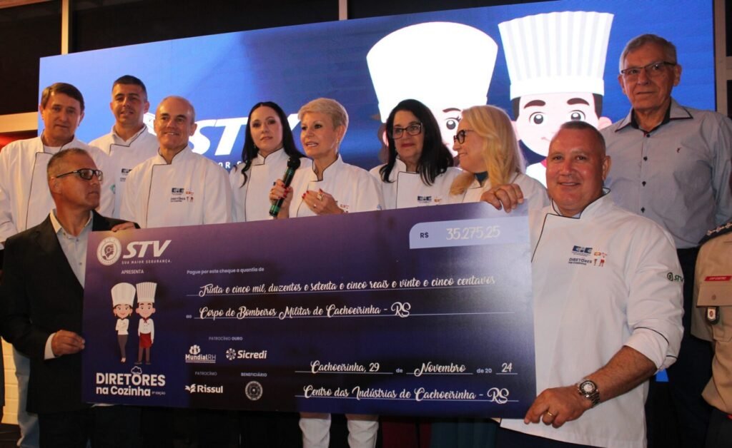 Iniciativa do CIC, “Diretores na Cozinha” destinará recursos para o Banco de Alimentos de Cachoeirinha