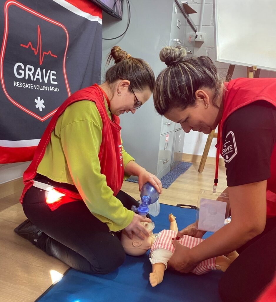GRAVE realiza workshop de primeiros socorros com entrada solidária em Cachoeirinha